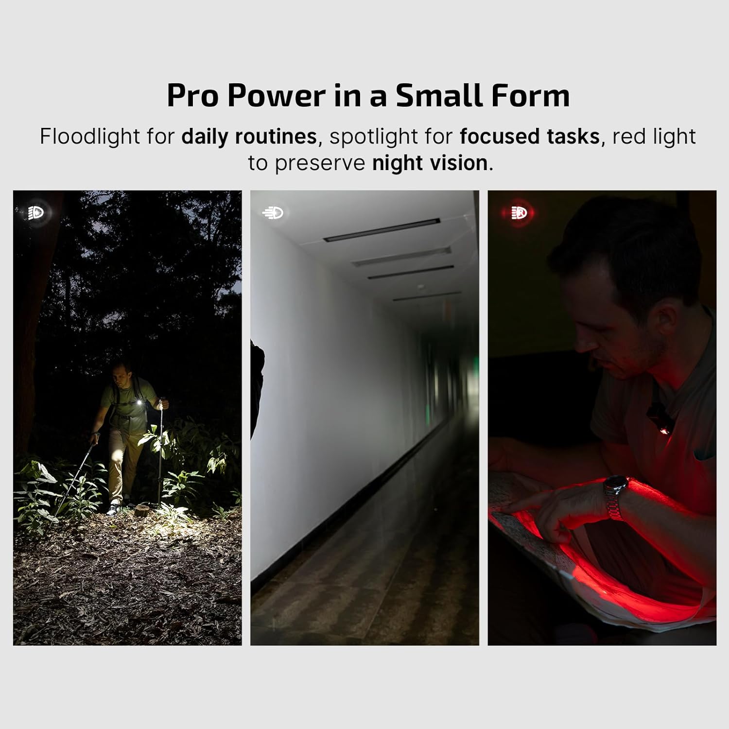 OLIGHT Oclip Pro Lampe de poche multifonction avec clip EDC