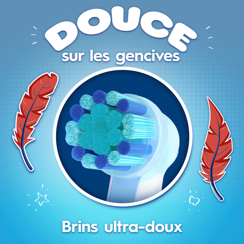 Oral-B Têtes de brosse Spider-Man x4