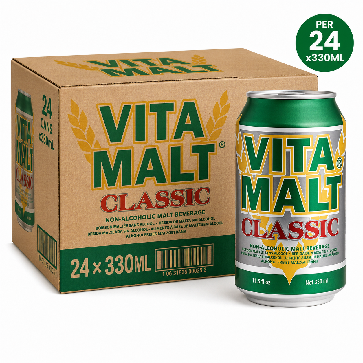 Vitamalt Piccola Canette 24x330 ml