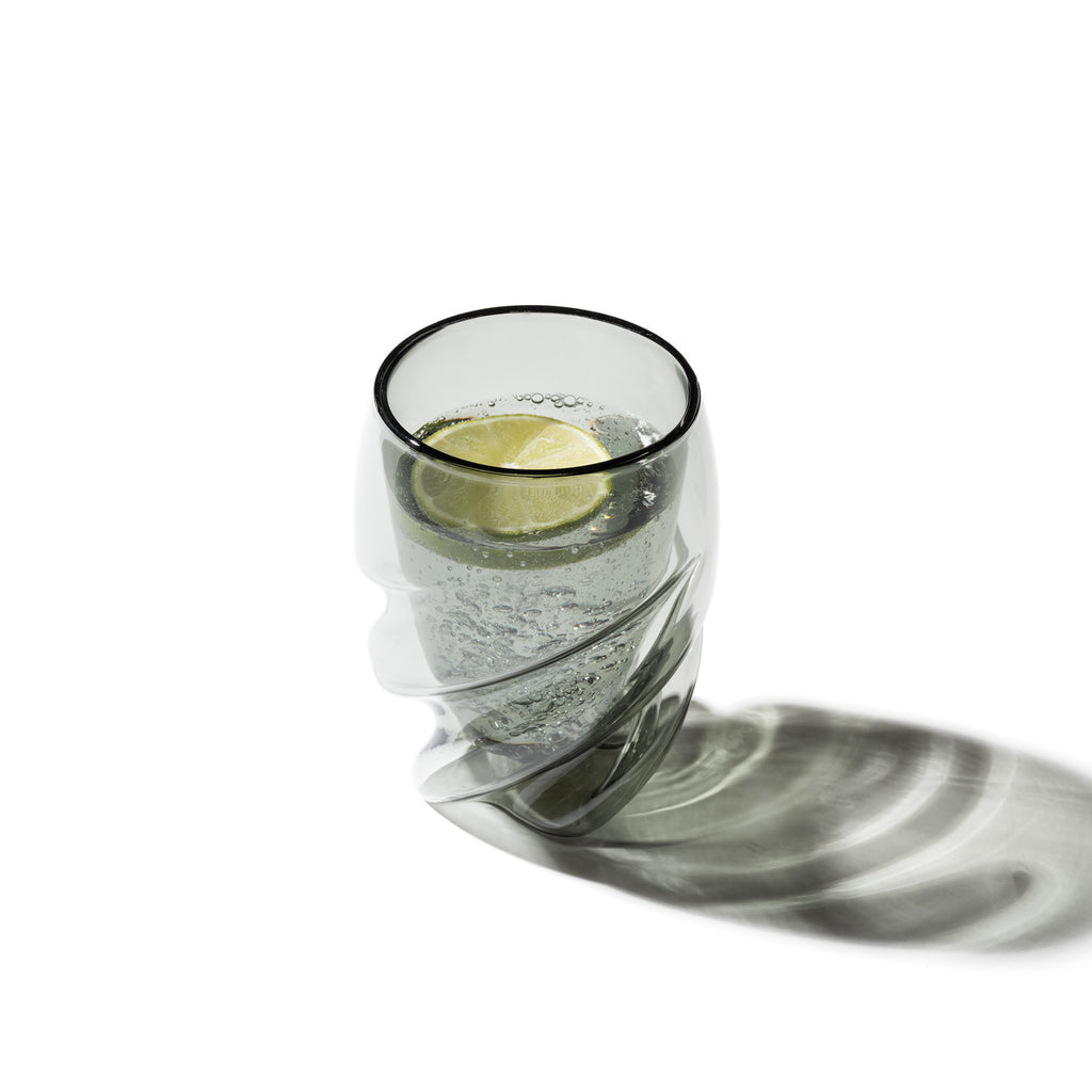 BODUM PAVINA PARIS Set de 6 verres à double paroi 270 ml - Gris transparent