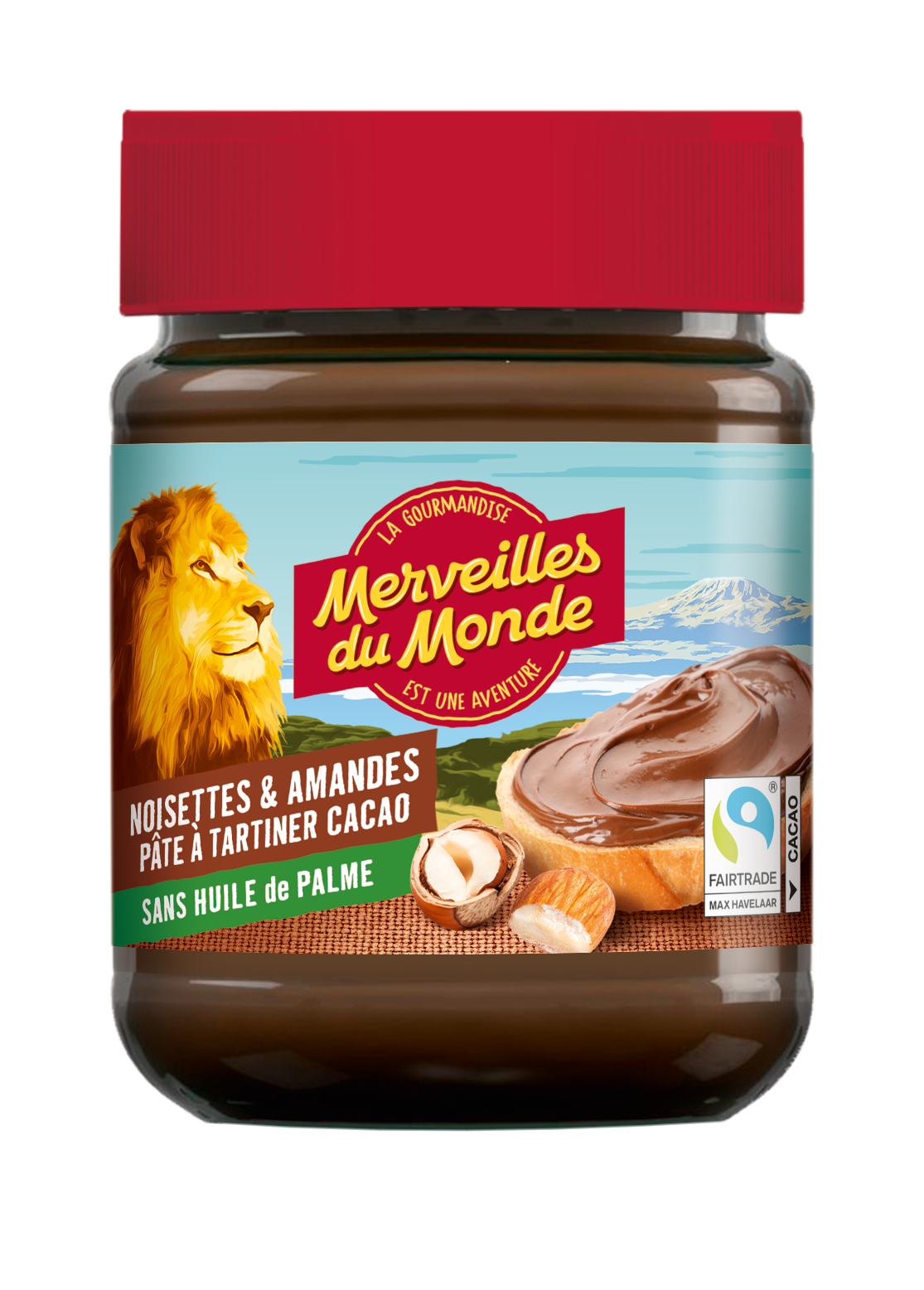 MERVEILLES DU MONDE Pâte à Tartiner - Familial - 340g