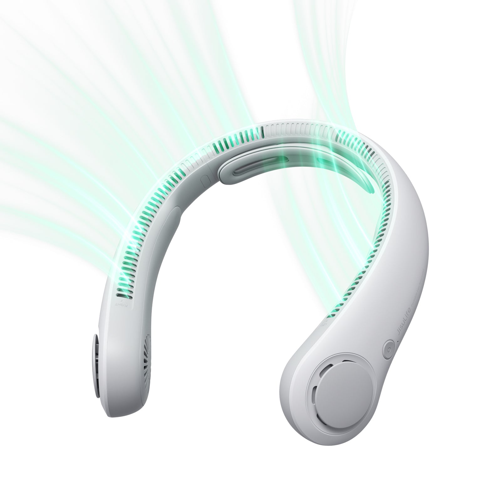 JISULIFE Life 4 Ventilateur de cou - Blanc