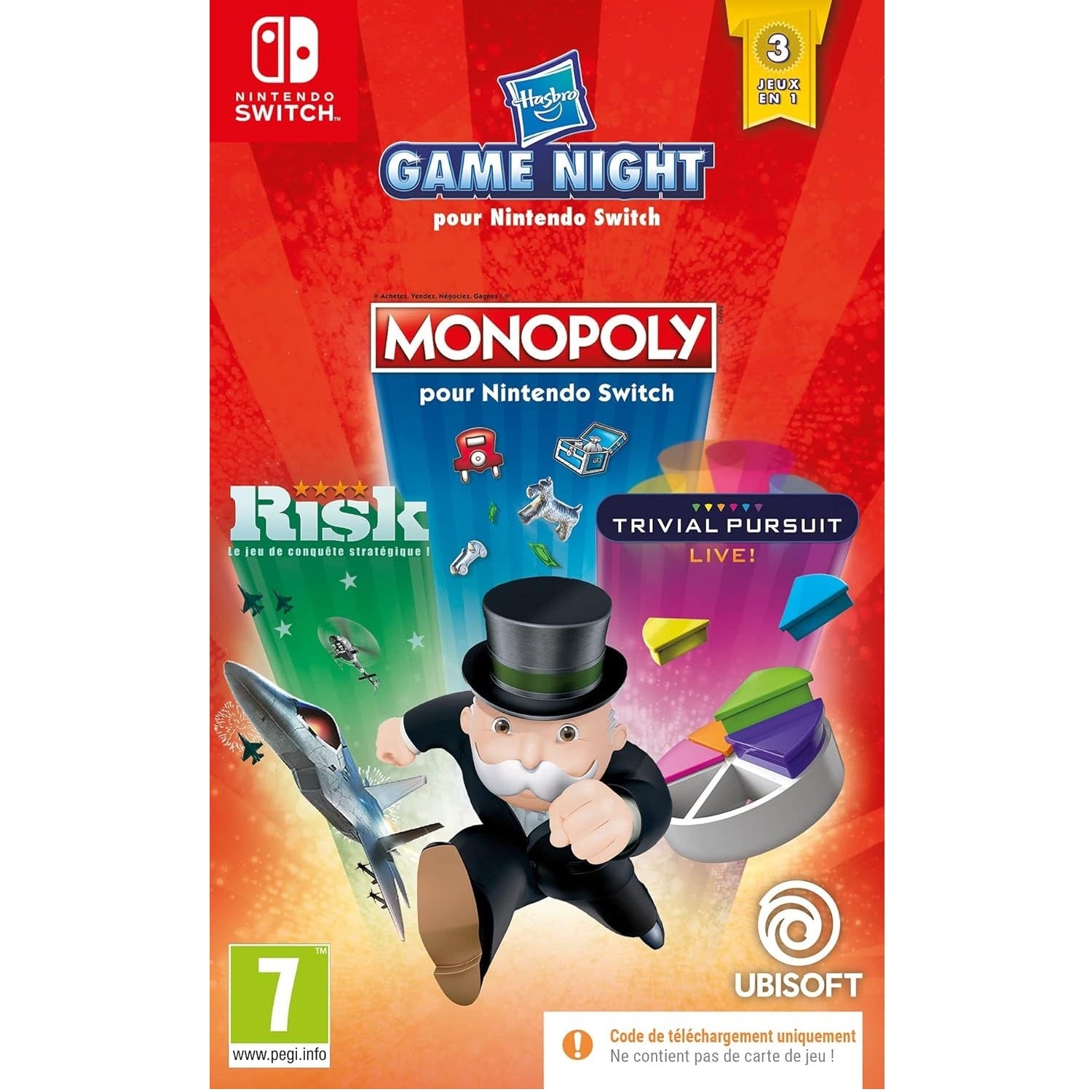 Hasbro Game Night - Code de téléchargement - Switch - Version Française
