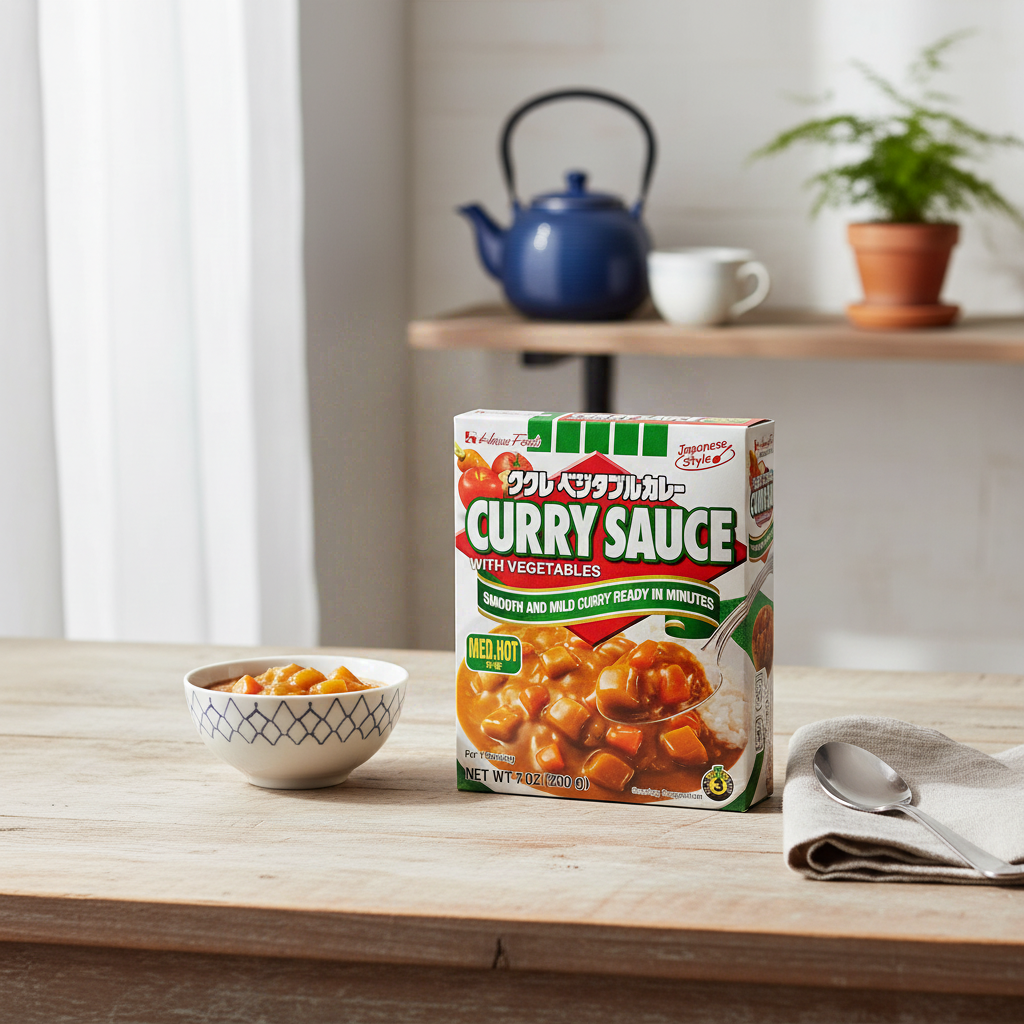 House Kukure Curry de légumes moyennement épicé - 200 g