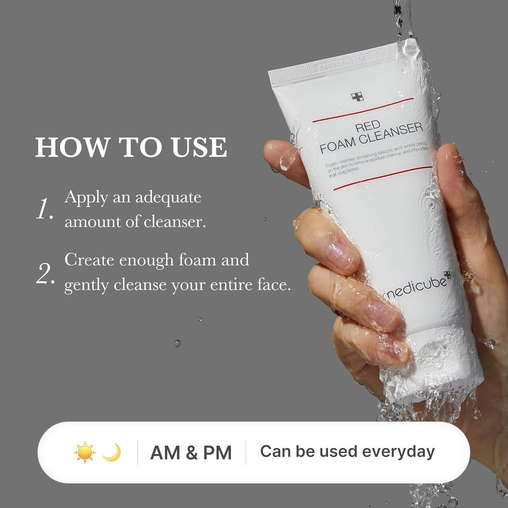 MEDICUBE Mousse Nettoyante Rouge 120 ml