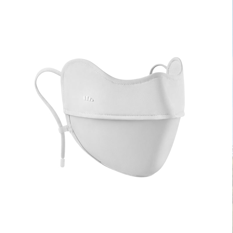 Beneunder Masque de protection solaire avec protection des yeux et effet rafraîchissant AL01j - Gris de montagne - F (Taille unique)