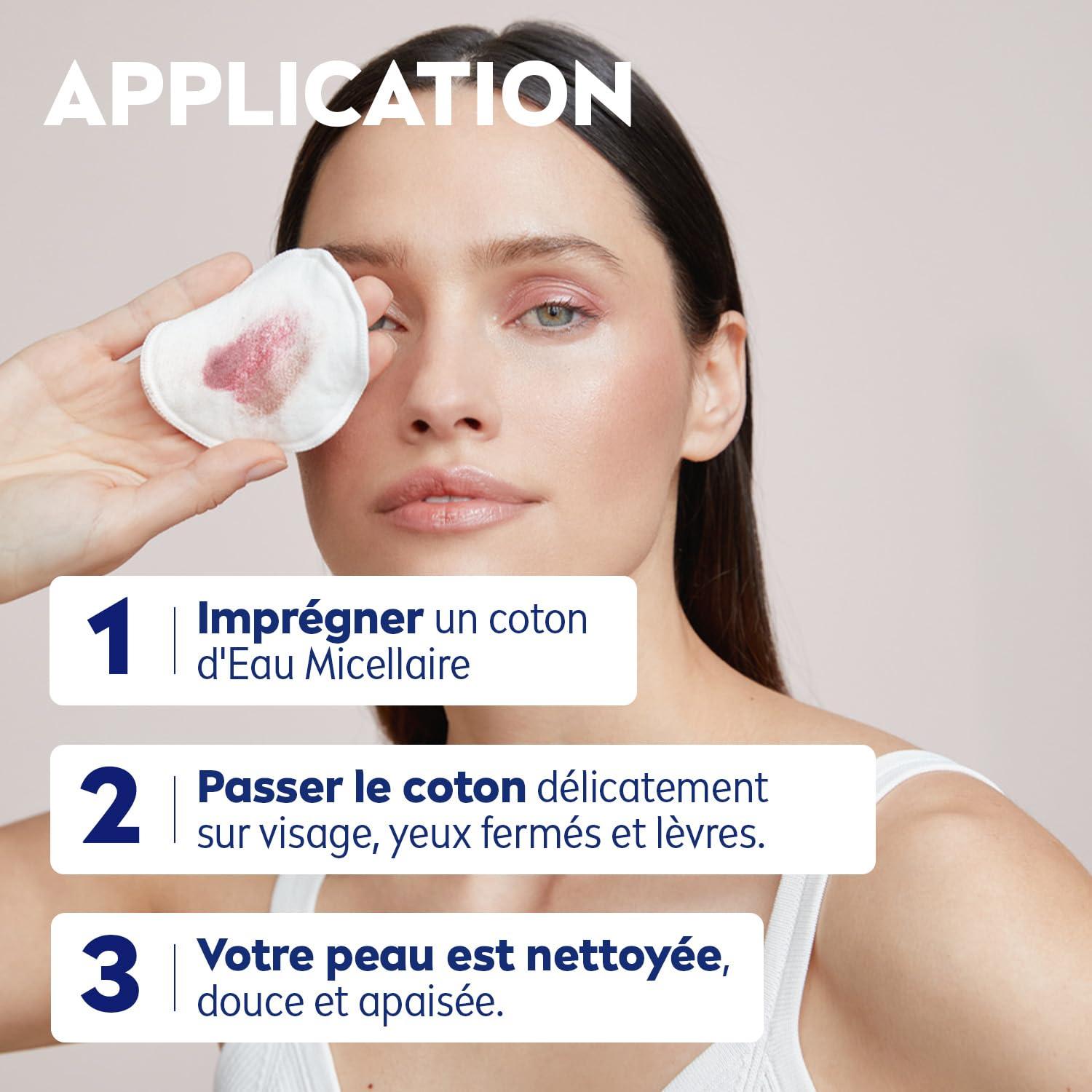 NIVEA Derma Skin Clear Eau Micellaire Visage Infusée au Sérum - 400 ml