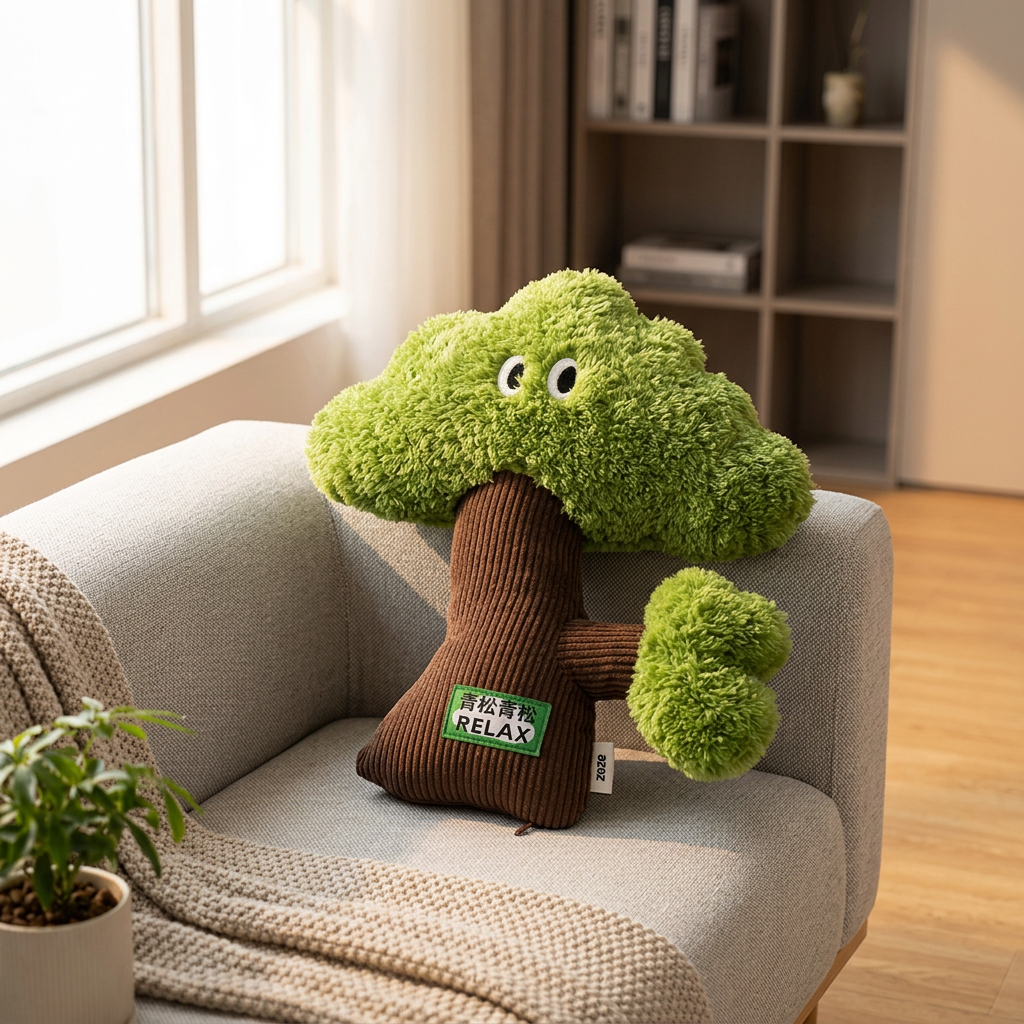 ZEZE Oreiller peluche moelleux pour animaux, coussin doux et confortable pour chat et chien (Taille moyenne)