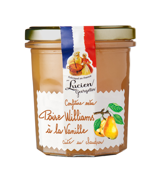 Lucien Georgelin Confiture extra de poire à la vanille 350 g