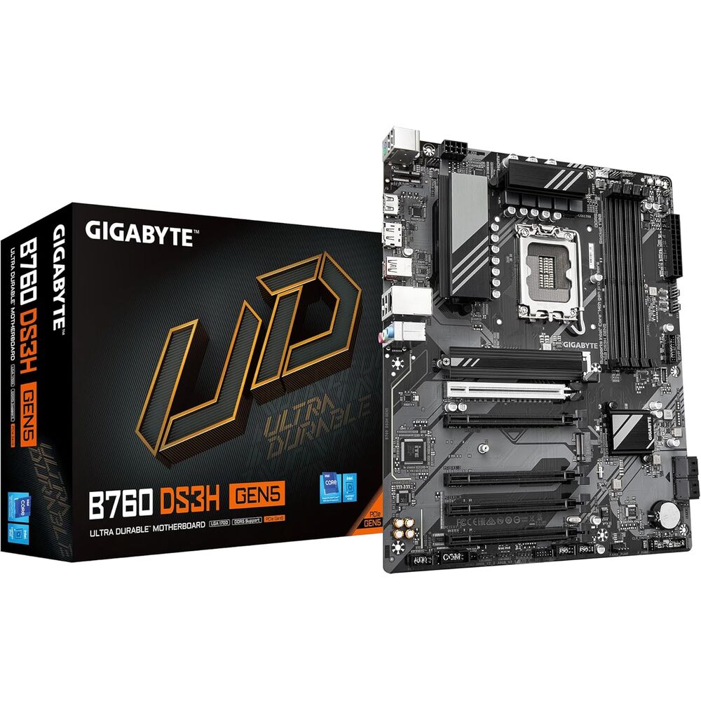 GIGABYTE B760 DS3H GEN5 LGA1700 Carte mère ATX DDR5