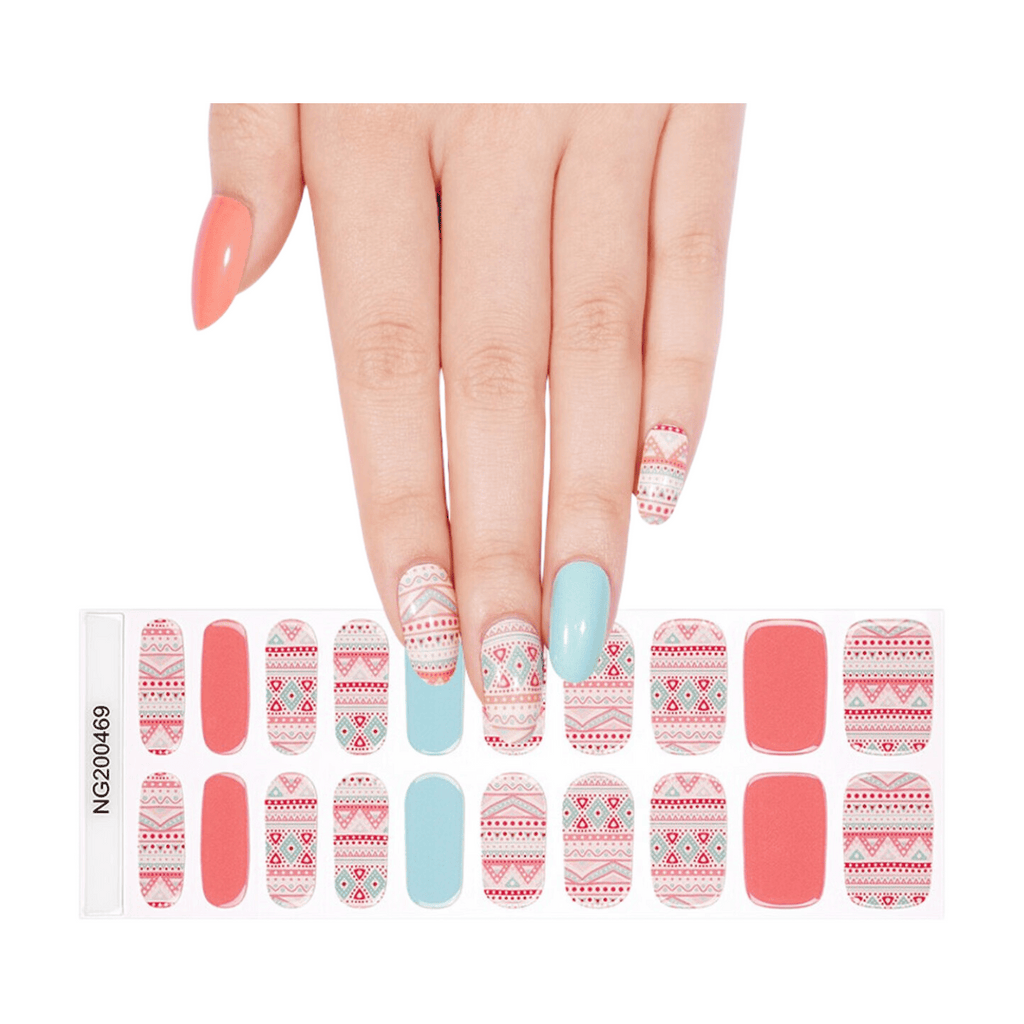 MeoMagic 14-212 Autocollants gels pour ongles - 20 pièces