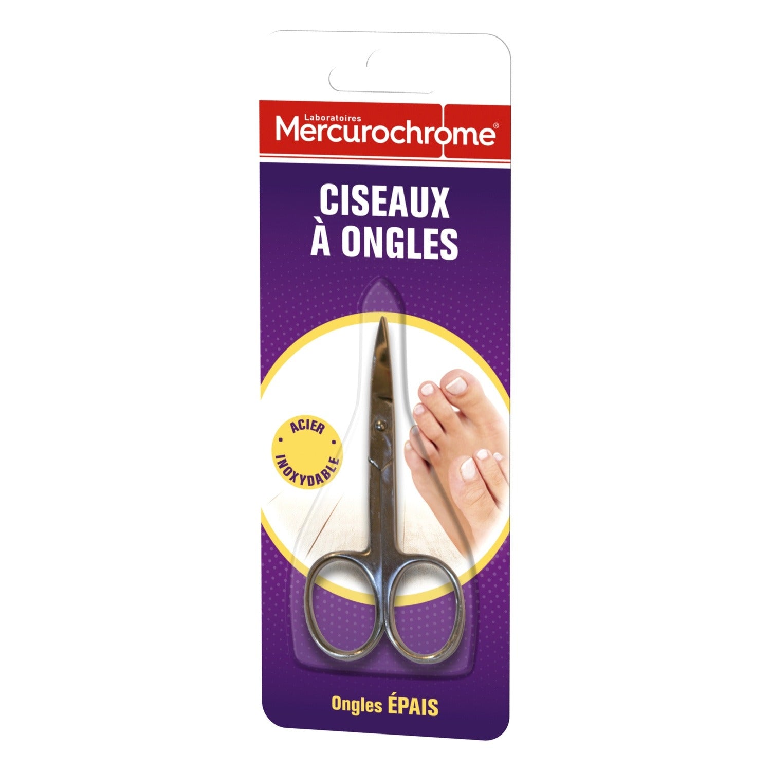 MERCUROCHROME Ciseaux à ongles 1 pièce