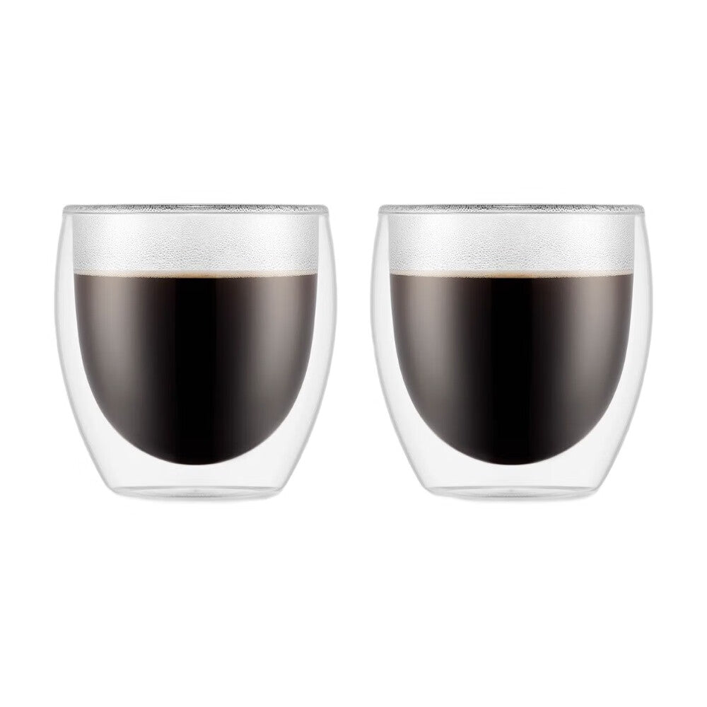 Bodum Pavina Lot de 2 verres à double paroi - 250 ml