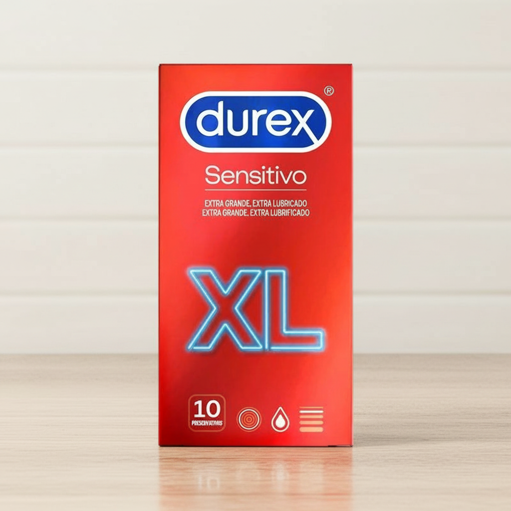 DUREX Préservatifs Sensitivo Suave XL Pack de 10