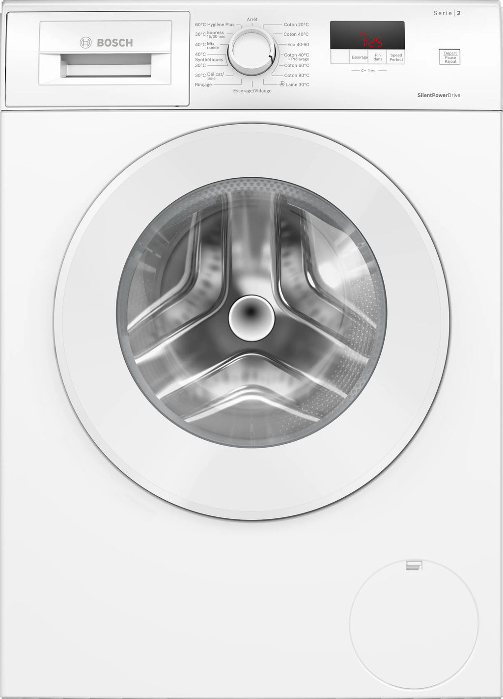 Bosch WGE02407FR lave-linge frontal 7 kg 1 400 tr/min Classe A