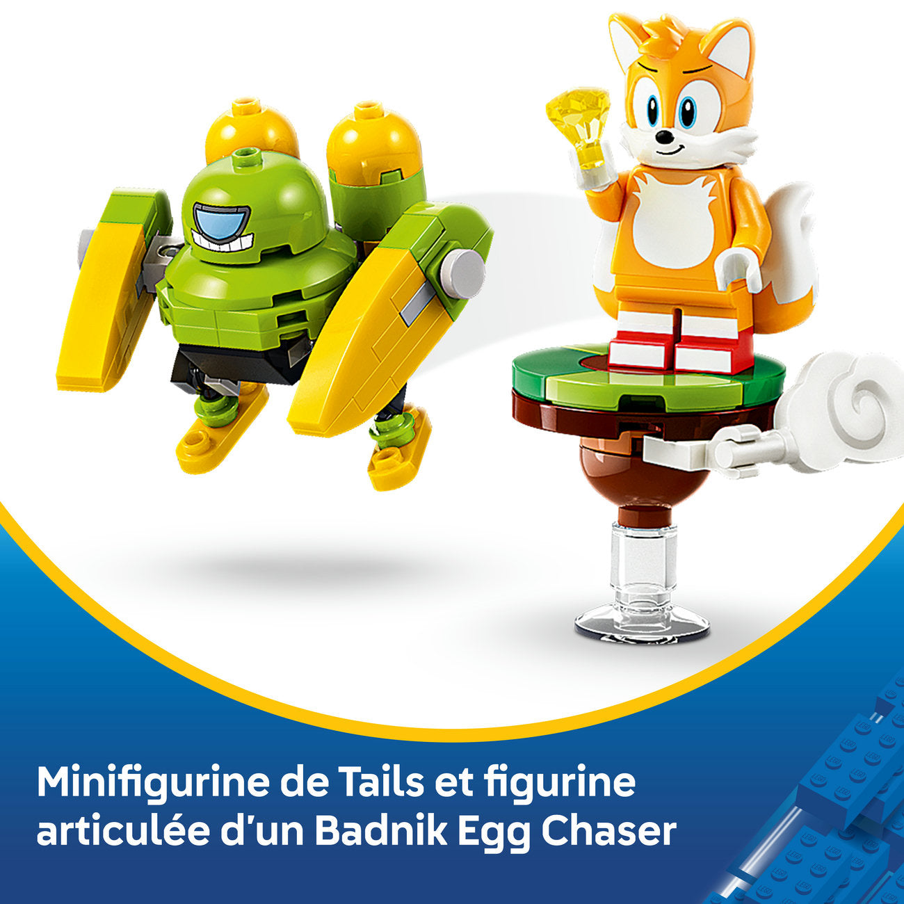 LEGO Sonic 77119 Le Tornado-1 de Tails