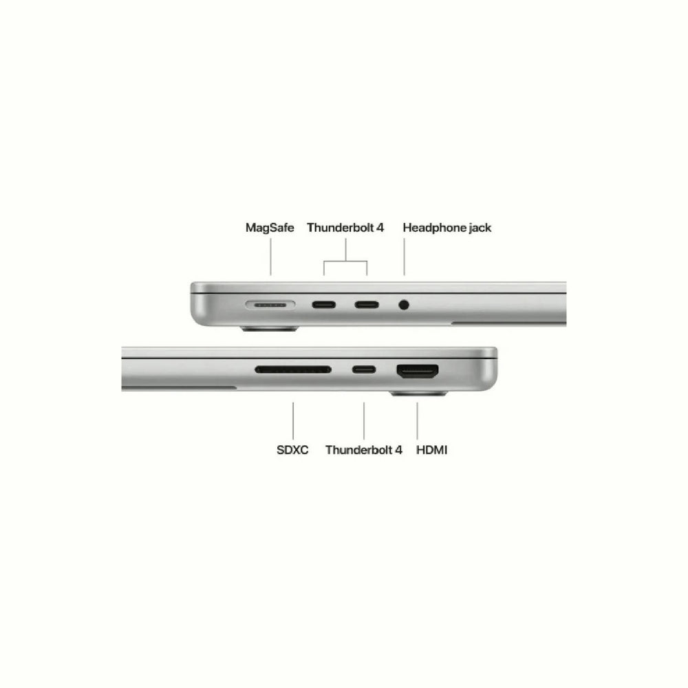 Apple MacBook Pro 14" : Puce M5 CPU 10 cœurs GPU 10 cœurs, 24 Go, 1 To SSD - Argent, AZERTY