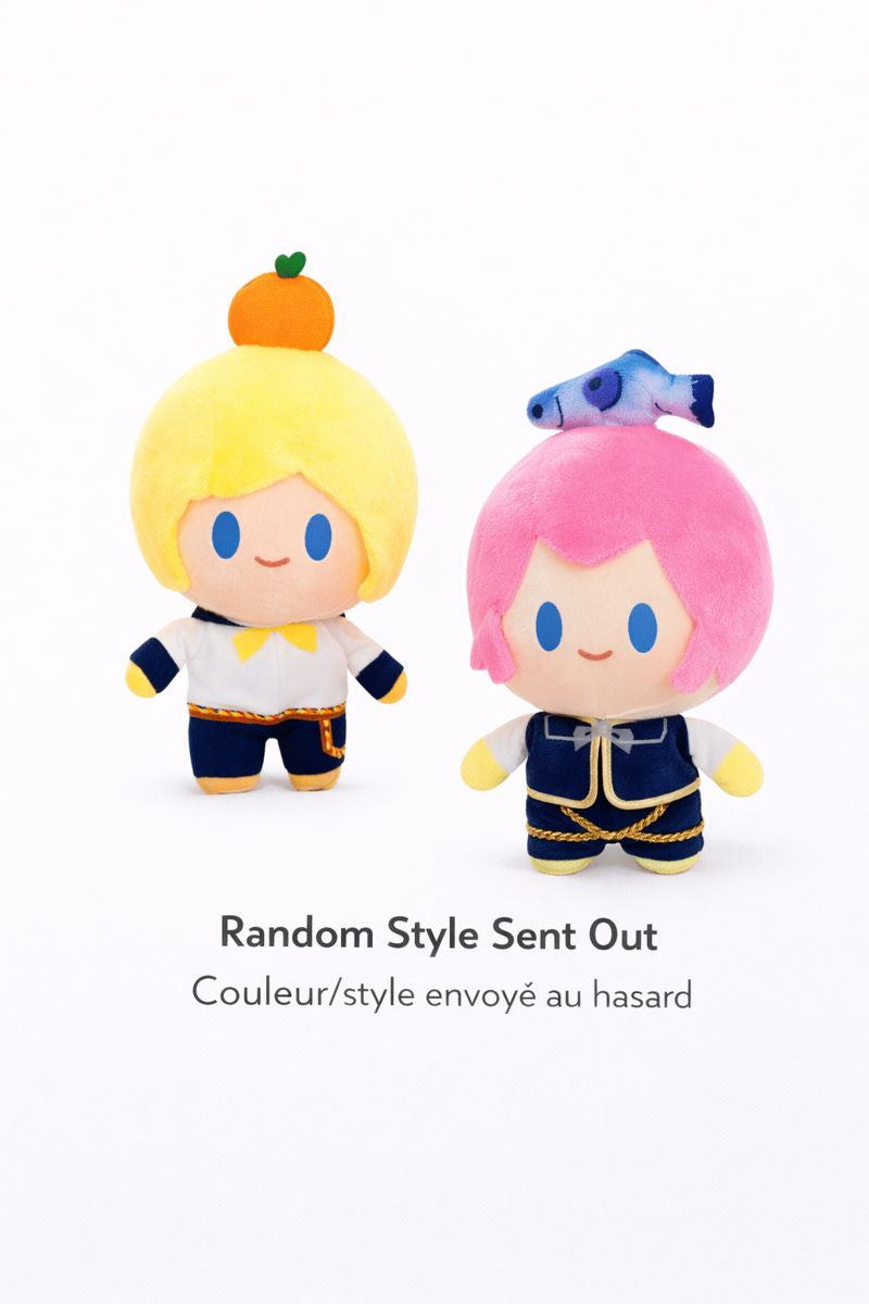 Peluche Fille Fruitée 22 cm (Modèle aléatoire)