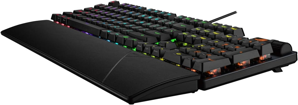 ASUS ROG Scope II 96 RX Clavier de Jeu Optique-Mécanique Filaire - AZERTY - Noir