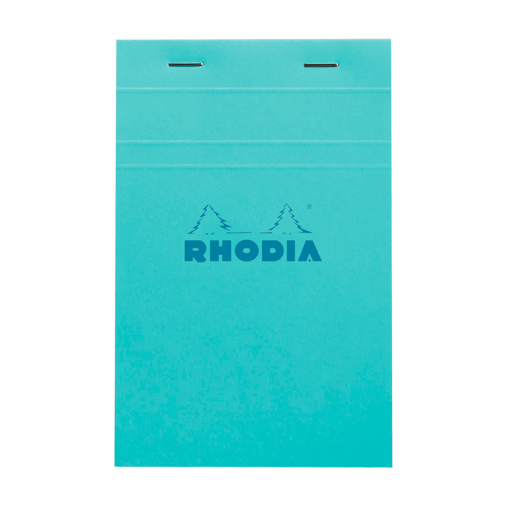 CLAIREFONTAINE Rhodia bloc agrafé COULEURS N°14 5/5 80 feuillets microperforés, couvertures assorties