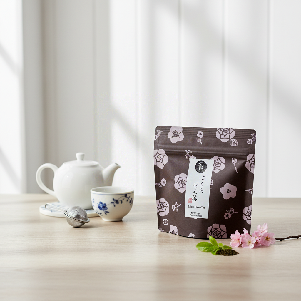MON PANIER D'ASIE Thé vert Sakura 40g