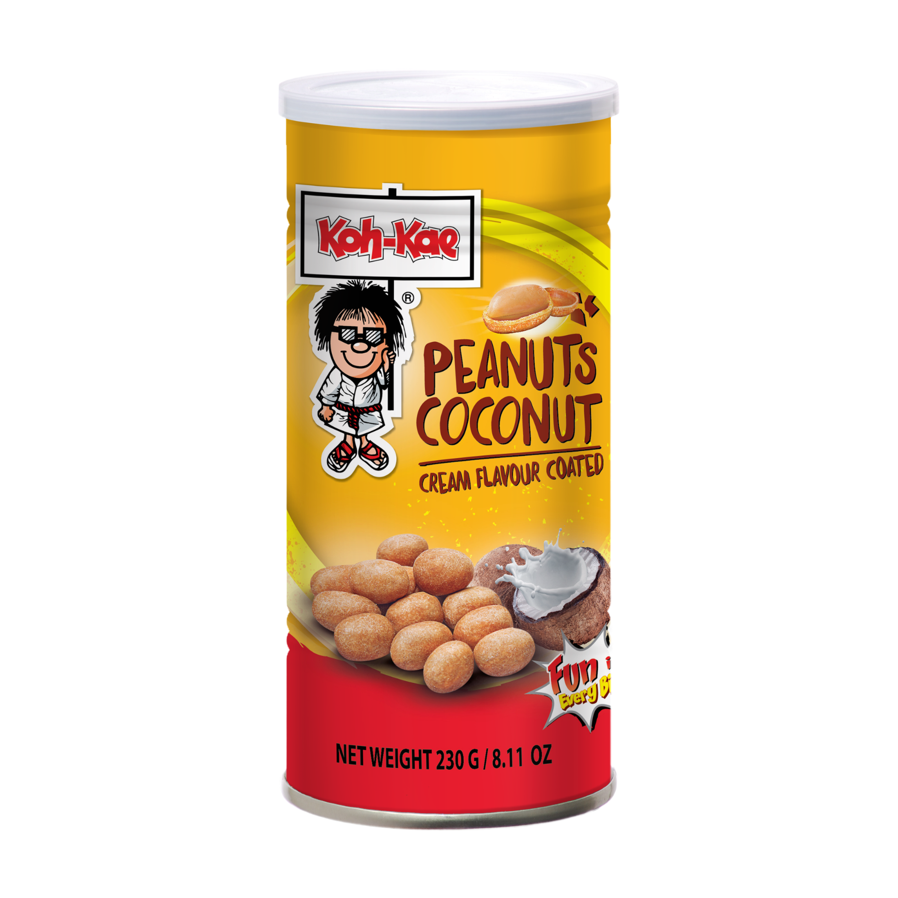 Koh-Kae Cacahuètes enrobées saveur crème coco - 230 g