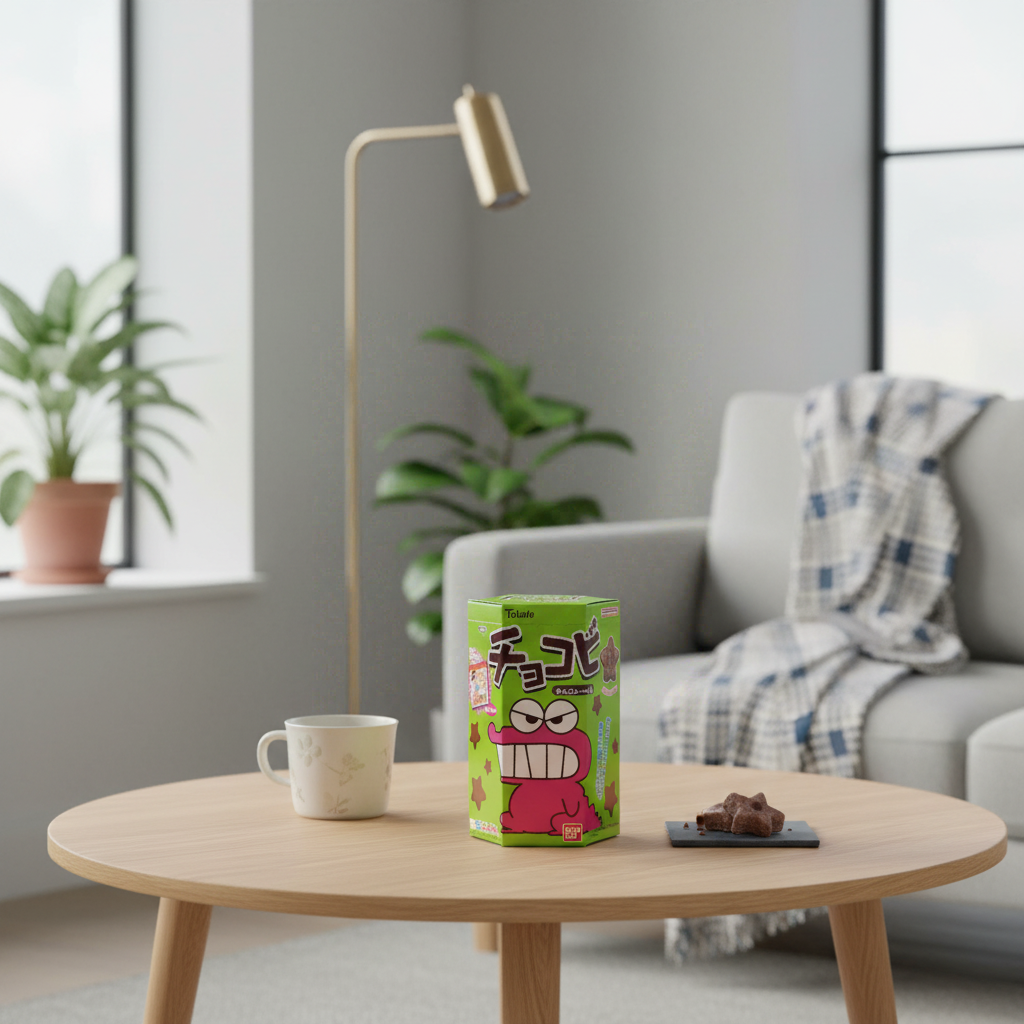 Tohato biscuits de maïs saveur chocolat 25 g/boîte