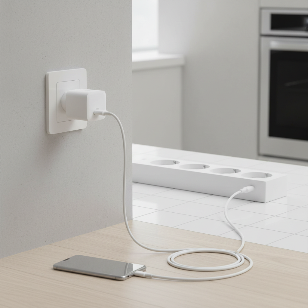 Belkin Chargeur USB-C Power Delivery 25 W avec câble, blanc