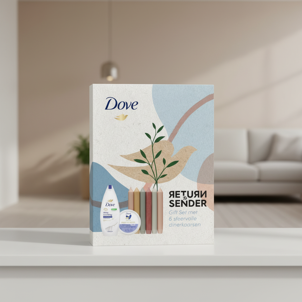 DOVE Coffret cadeau Retour à l’expéditeur - Soin nourrissant en profondeur 2 x 250 ml