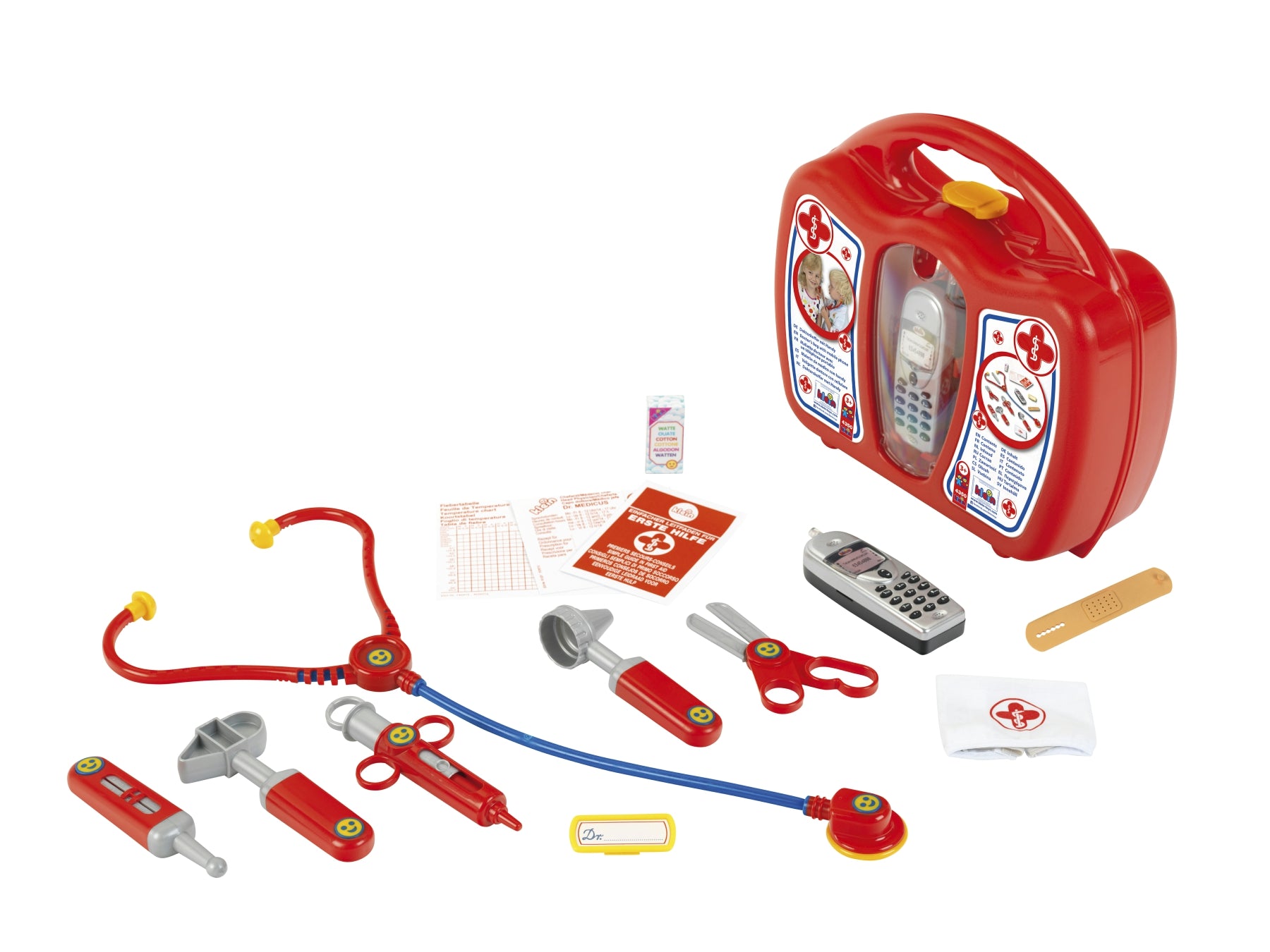 Theo Klein Pro Mallette de docteur avec ordinateur portable 4457