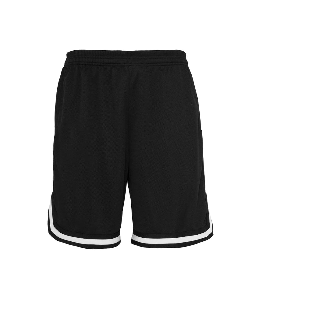 Urban Classics Short en Maille à Rayures Noir/Blanc