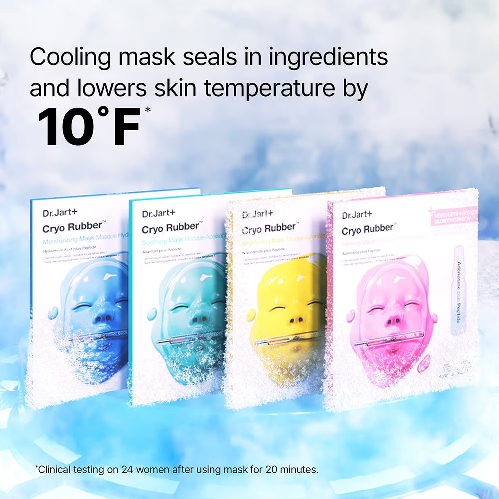 Dr.Jart+ Cryo Rubber™ Masque apaisant à l'allantoïne - 4 g + 40 g