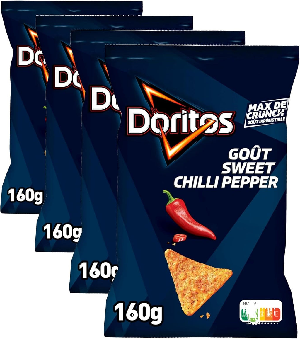 Doritos Chips de Tortilla Saveur Piment Doux, 160 g