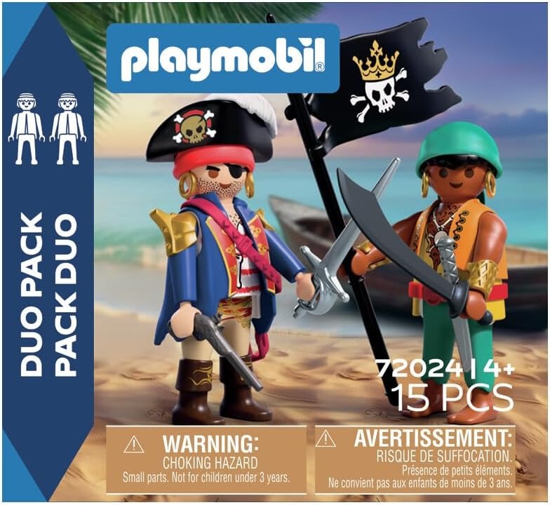 PLAYMOBIL Set Pirates DuoPack (MPN : 72024)