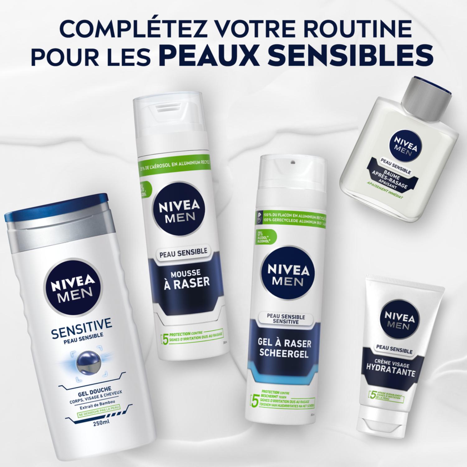 NIVEA MEN Sensitive Visage Crème Hydratante 75ml