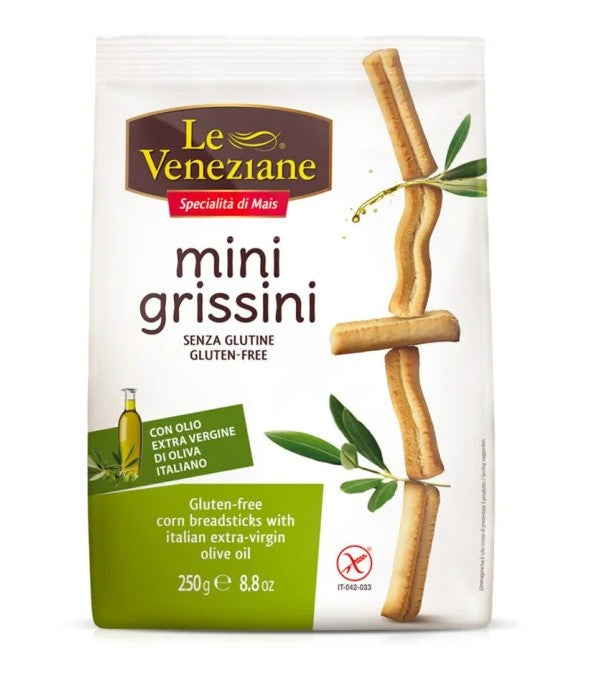 LA VENEZIANE Mini gressin huile d'olive (sans gluten) 250g