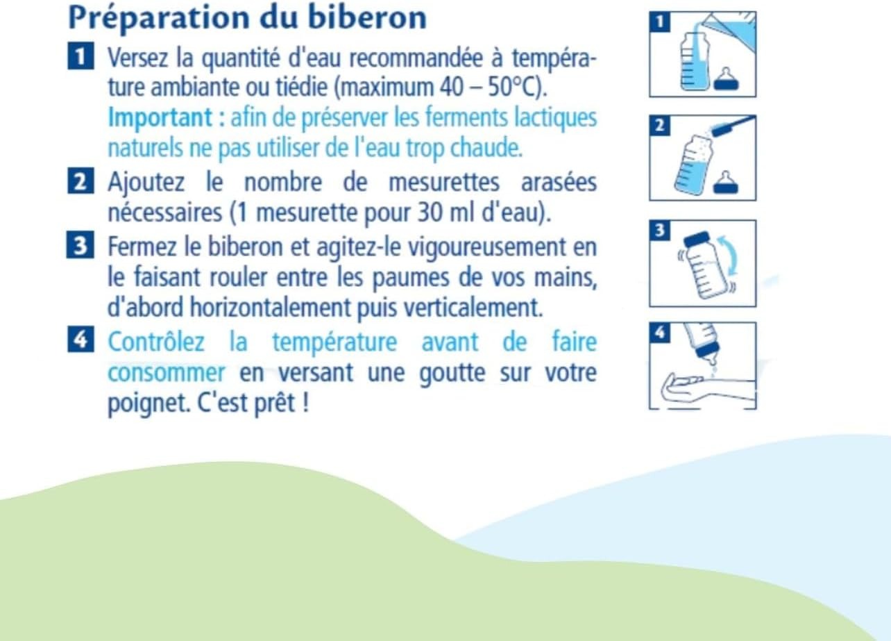 Hipp Combiotic 3 Lait de Croissance Bio Dès 10 Mois Jusqu'à 3 Ans 800 g