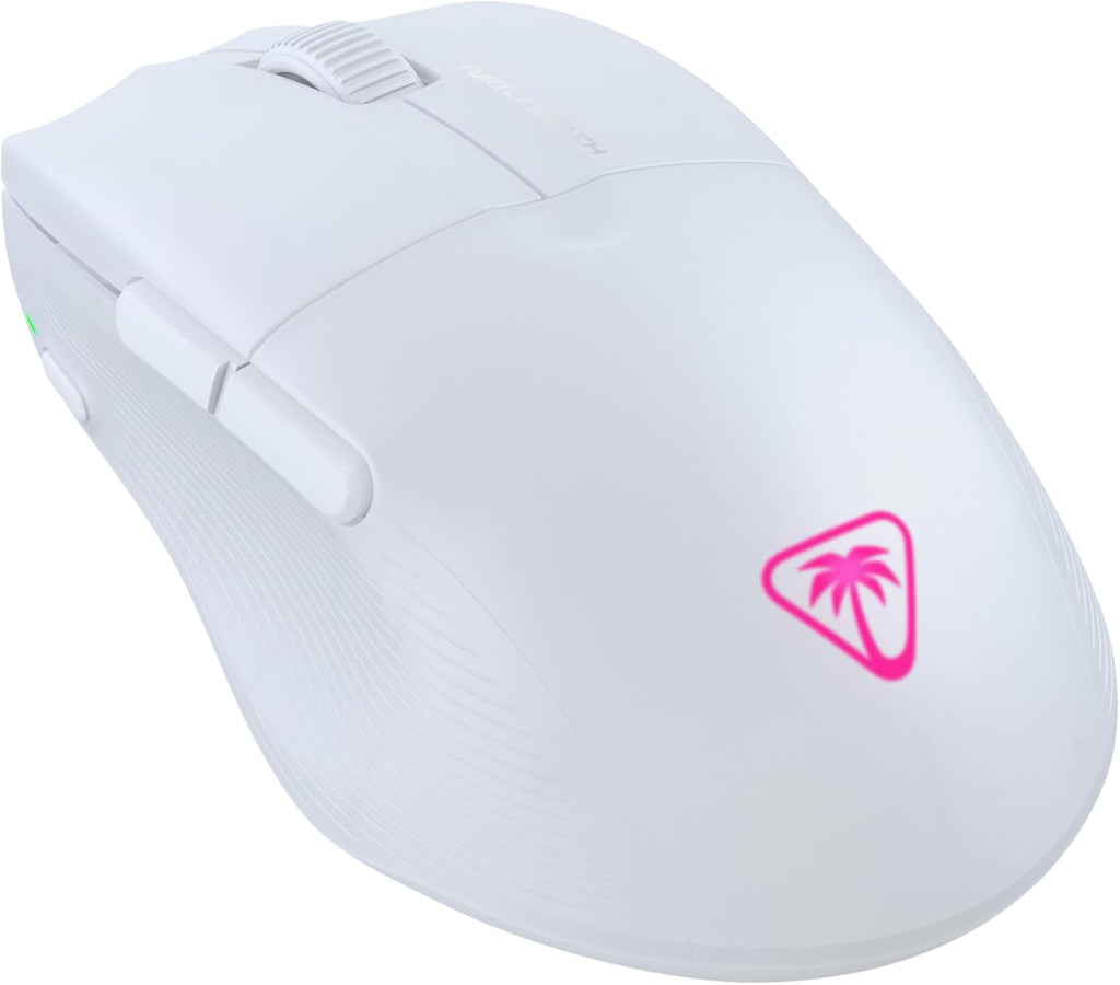 TURTLE BEACH Souris Gaming Sans Fil Pure Air 2.4GHz & Bluetooth - 26000 DPI, 6 Boutons - Blanc