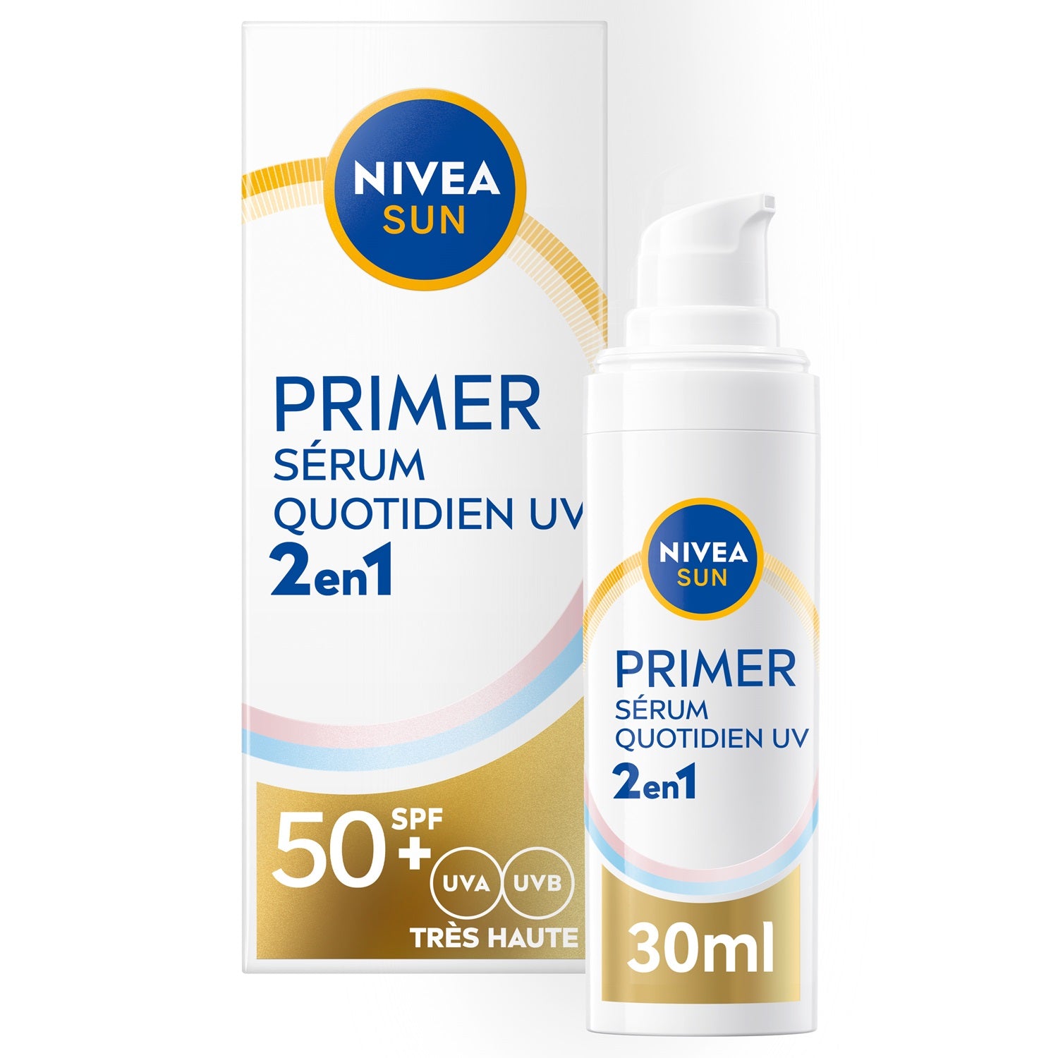 NIVEA Sérum base de maquillage solaire UV visage expert SPF 50 30 ml