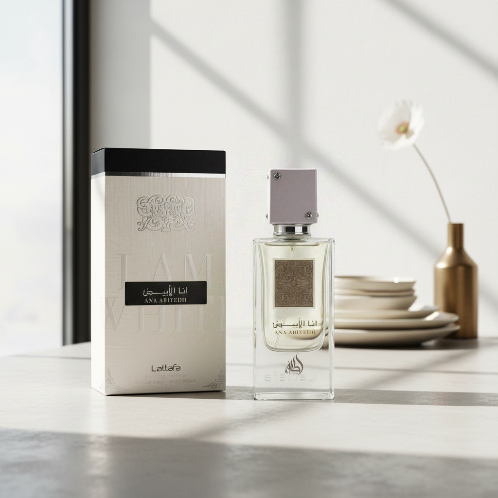 LATTAFA Ana Abiyedh Eau de Parfum Spray Unisexe 60 ml