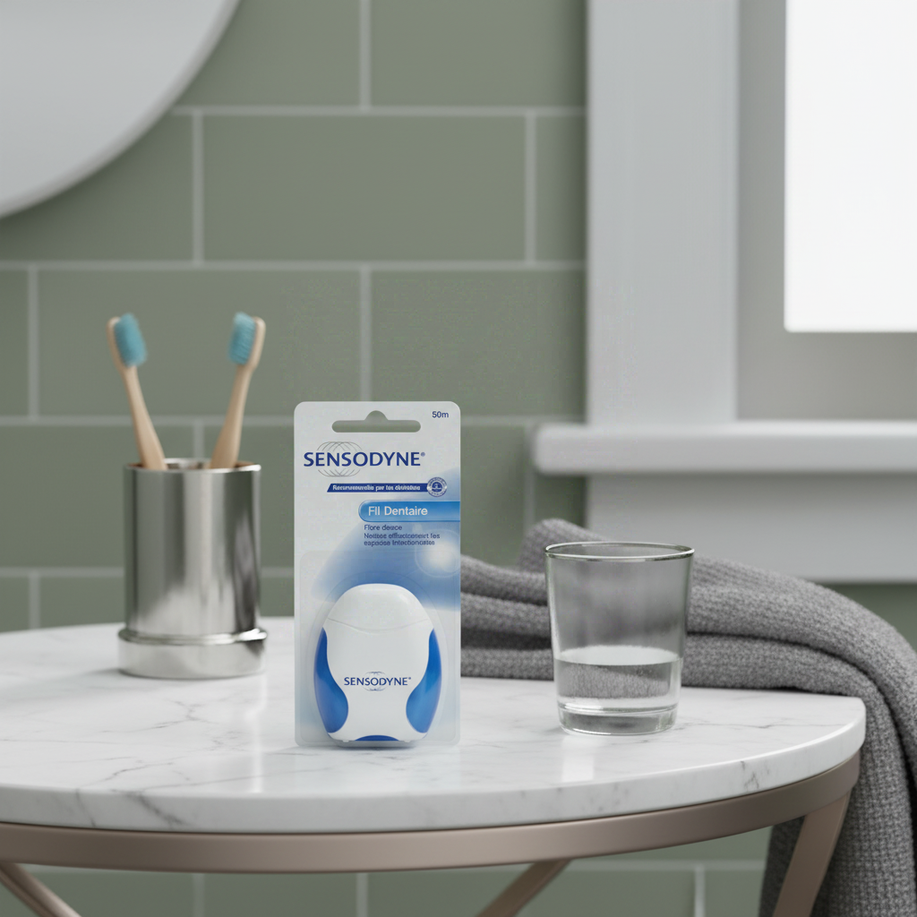 SENSODYNE - Fil Dentaire Pour Dents Sensibles - 50m