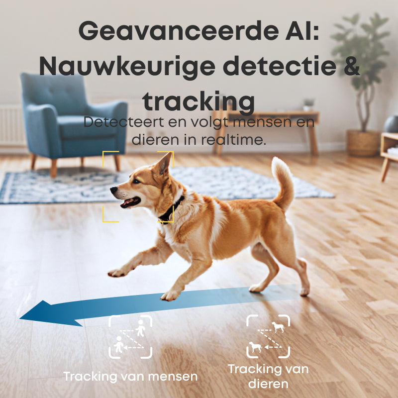 eufy Sécurité E30 Caméra de surveillance intérieure 4K UHD Rotation 360° inclinaison vision nocturne couleur détection IA suivi automatique compatible HomeKit
