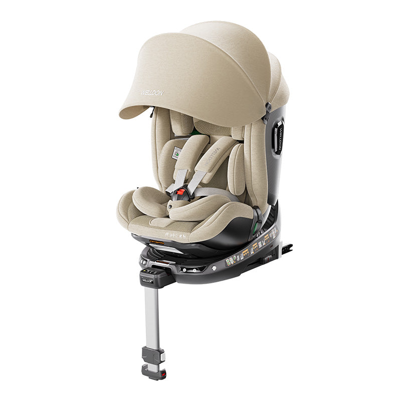 WELLDON Smart Rotate 2 Pro Sahara WELLDON 0-7 ans i-Size siège de sécurité intelligent rotation intelligent Pro Sahara