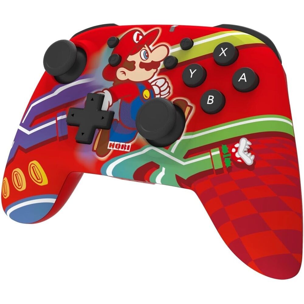 HORI Manette sans fil Horipad pour Switch - Édition Super Mario