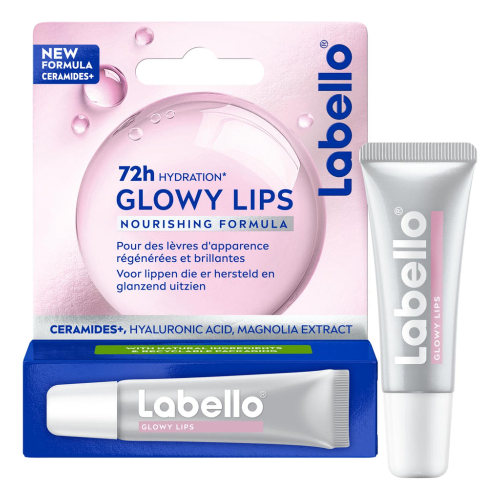 Labello Lèvres Stick Baume à Lèvres Hyaluron Tube Glow 10ml