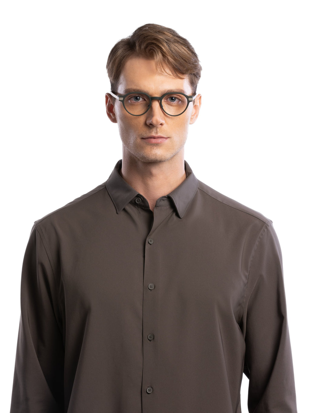 Even Realities - Even G2 A Gris (Monture ronde) - Lunettes intelligentes de visualisation quotidienne, Sans caméra, Confidentialité d'abord, Batterie de 2 jours