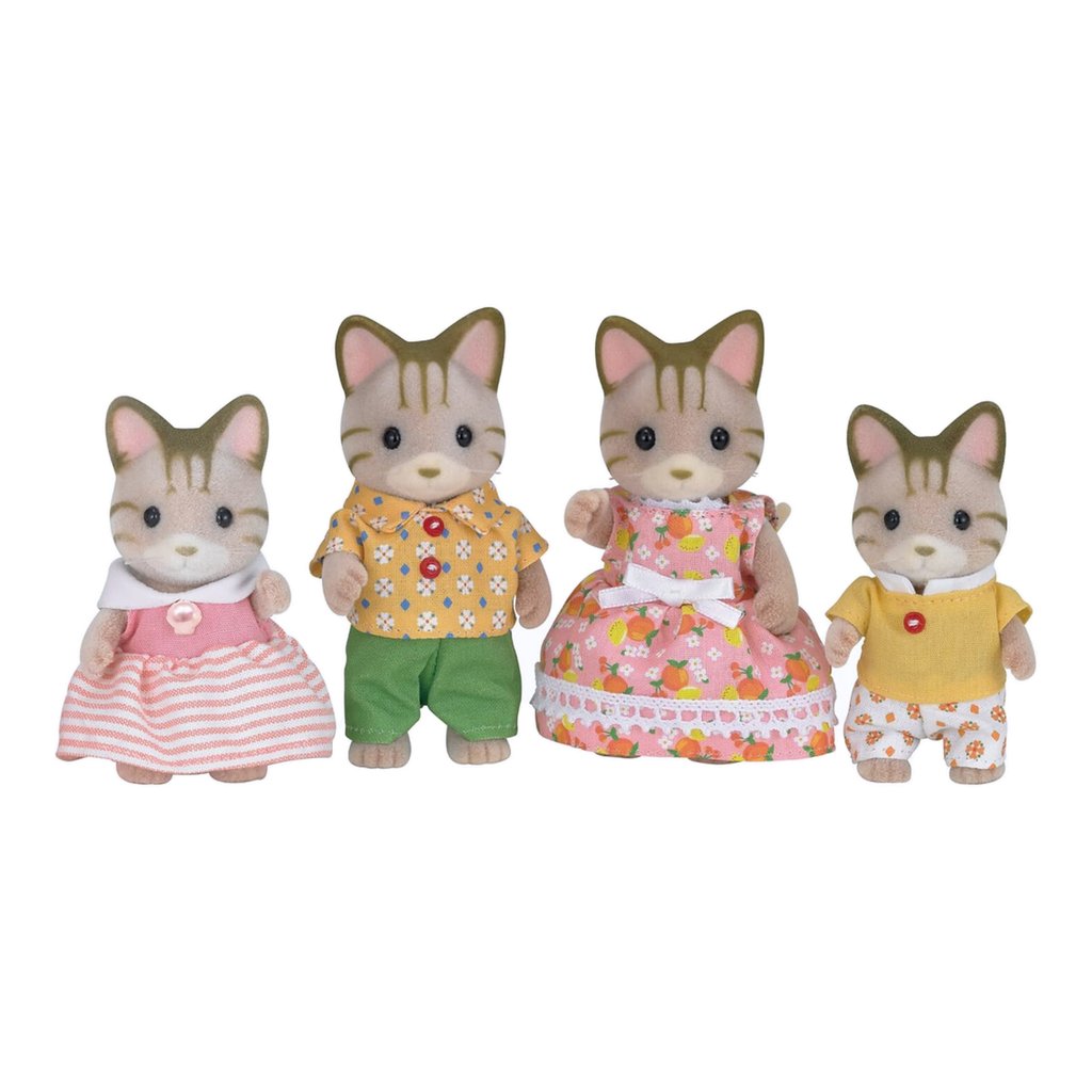 Sylvanian Families Ensemble de la famille chat tacheté 5180 Pack