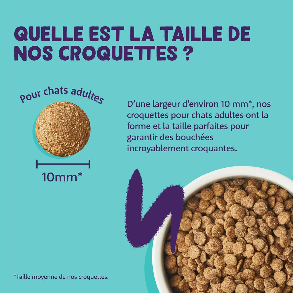 Edgard & Cooper Croquettes pour Chat Adulte Sans Céréales Poulet Frais