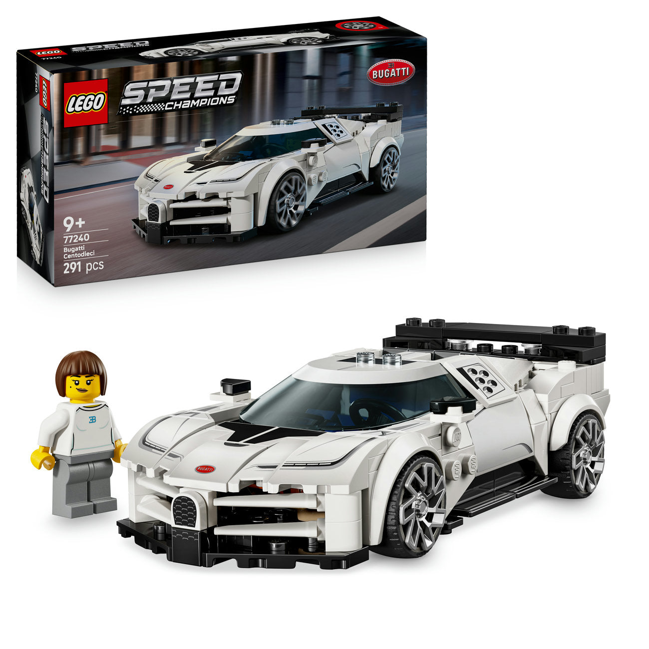 LEGO Speed Champions 77240 Bugatti Centodieci hypercar
