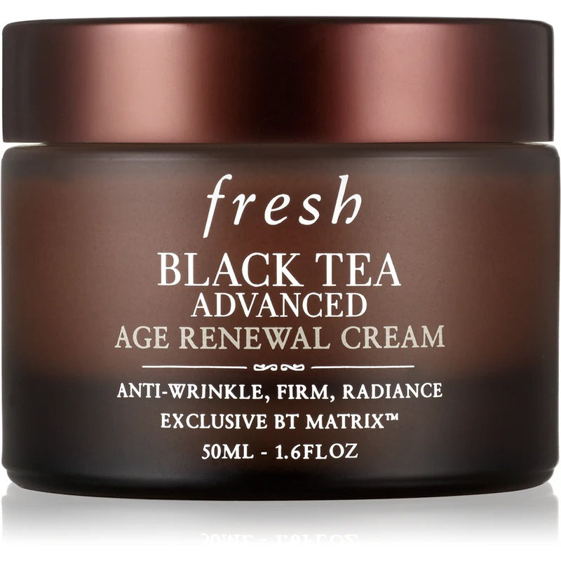Fresh Crème Rénovatrice Anti-Âge Avancée au Thé Noir - 50 ml
